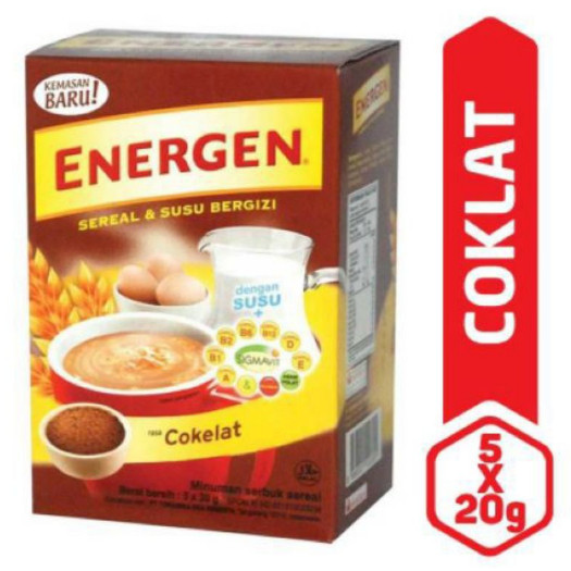 

Energen Coklat Box Kotak Isi 5 Original 100%