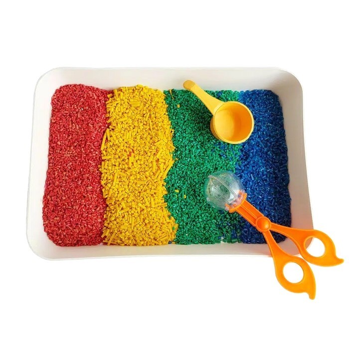 

TERBARU Sensory Play Tray SET Montessori