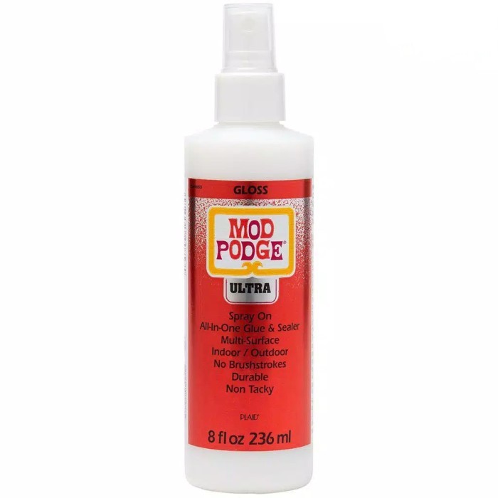 

TERBARU Mod Podge Ultra Gloss 8 oz All in one Glue and Sealer PROMO!