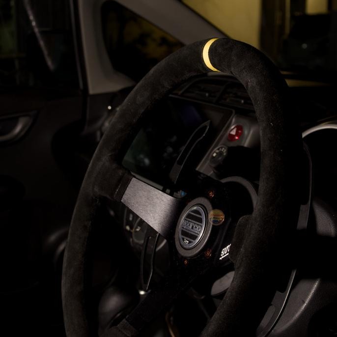 Setir Stir Racing Sparco R345 Suede Original