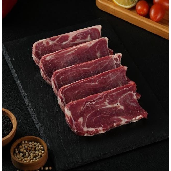 

Terbaru Daging Beef Steak Ribeye Ekonomis 100Gram - Halal