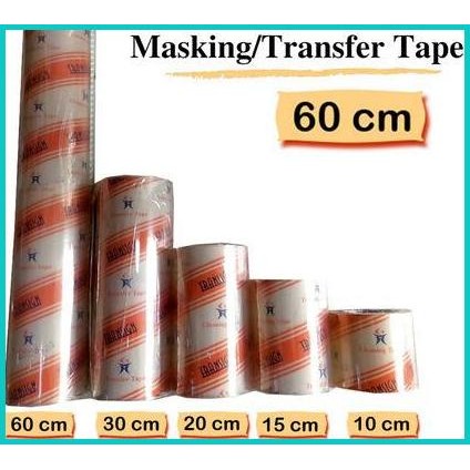 

Masking / Trasfertape Transign 60cm 11OKTZ4 suku cadang