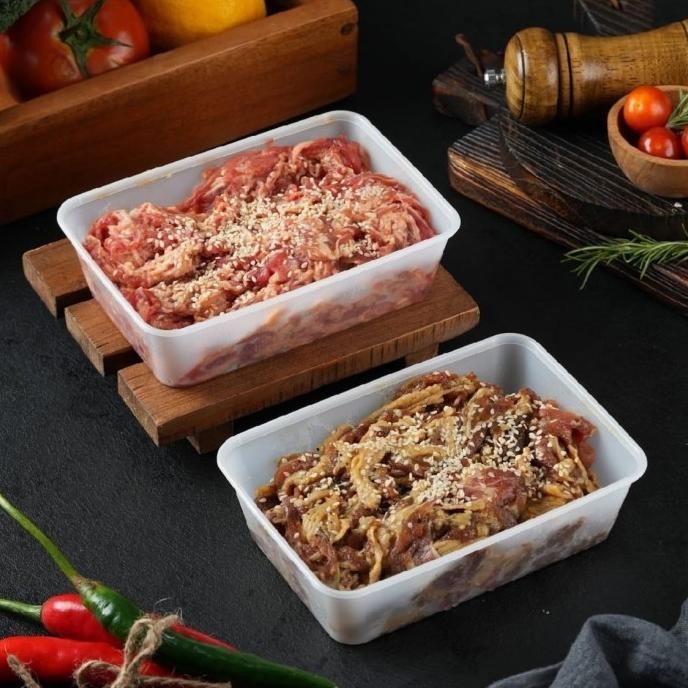 

Terbaru Daging Sapi Marinasi Teriyaki Us Beef Slice / Daging Sapi Bumbu @500Gr