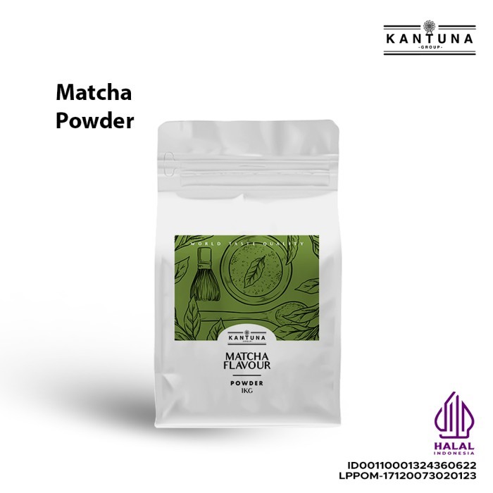 

Powder minuman rasa Matcha 1kg