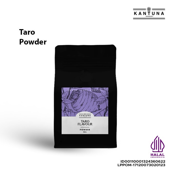 

Kantuna Taro Powder - Powder Rasa Taro 1kg Untuk Cafe/Kafe/Bisnis