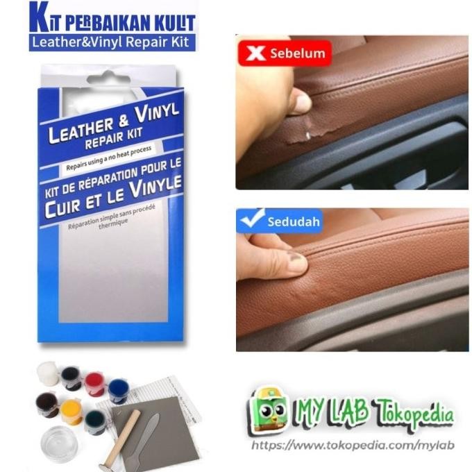 Reparasi Jok Kursi Jaket Tas Bahan Kulit Dempul Kulit Robek