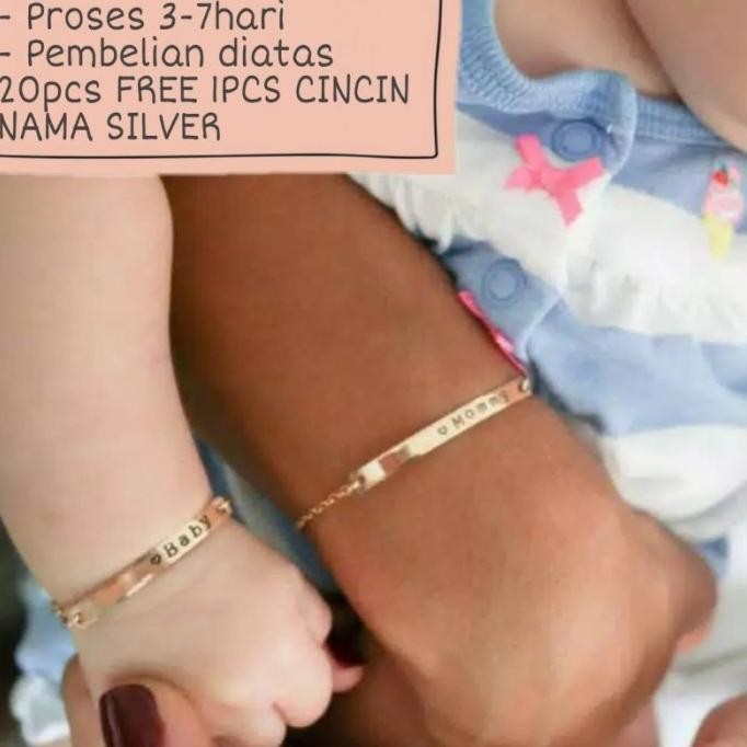 

Terbaru Gelang Nama Gold Mom & Baby Pgm Gn11 (Bisa Request Nama)