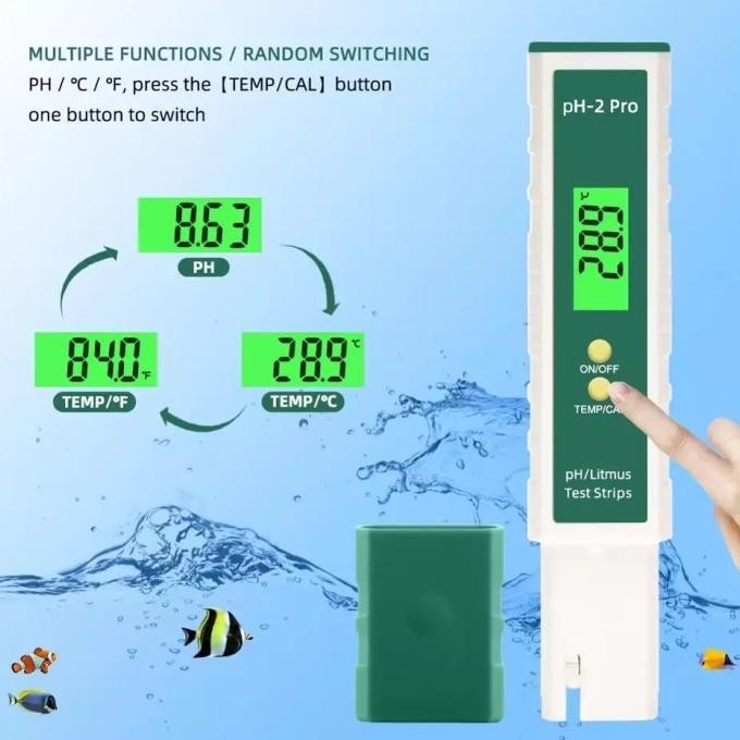 

Terbaru Digital Ph Meter Ph-2 Pro Litmus Tester Backlight Berwarna