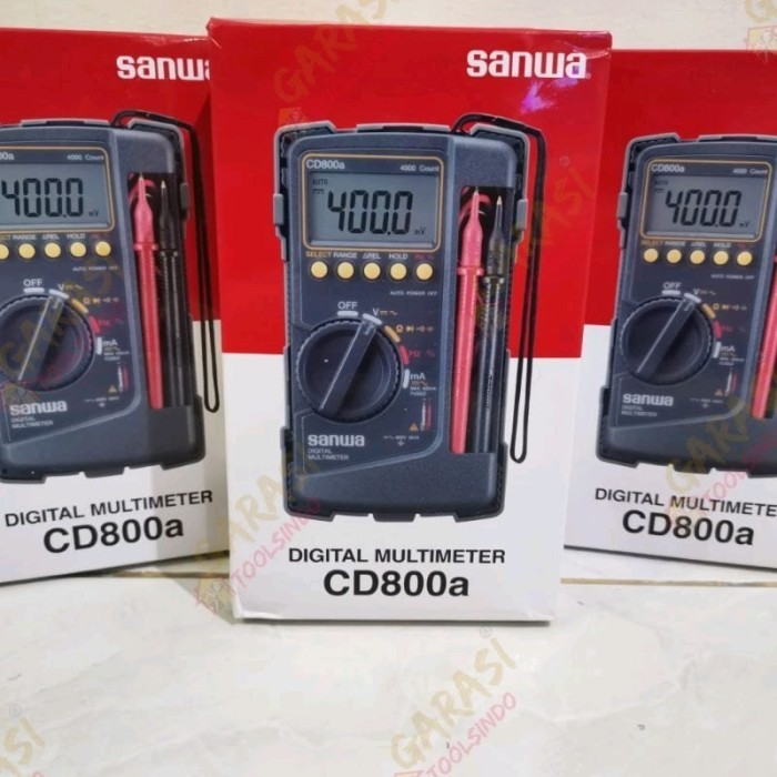 Jual Multitester Multimeter Avometer Sanwa Cd800A Digital Original