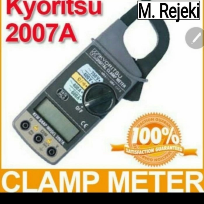 Jual Kyoritsu 2007A Tang Ampere Digital Clamp Meter Kyoritsu 2007 A Ori