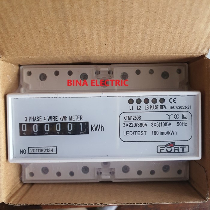 Jual Kwh Meter 3 Phase Analog Xtm1250S Analog Direct / Kwh Meter 3P Analog