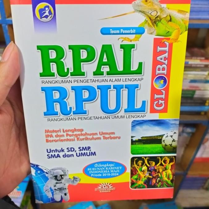 

GRATIS ONGKIR BUKU RPAL RPUL GLOBAL LENGKAP SD SMP SMA PRODUK TERBATAS