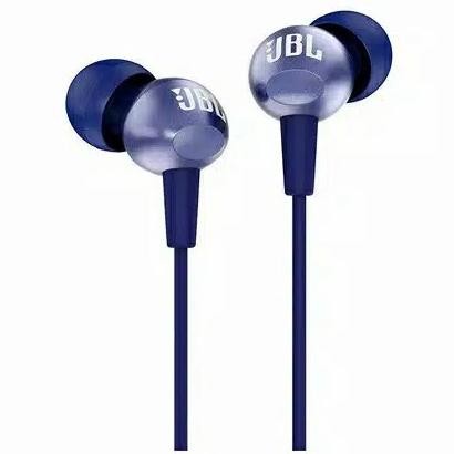 Baru Earphone JBL C200 C200Si Harman Stereo Bass Headset