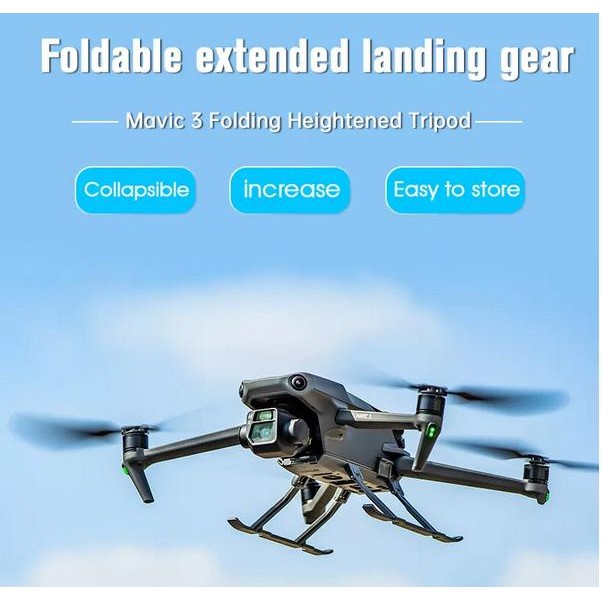 

Startrc Foldable Extended Landing Gear For Dji Mavic 3 Original Terlaris