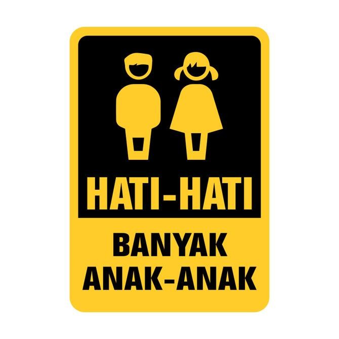 

Rambu Rambu Hati Hati Banyak Anak Anak 35Cm X 50Cm Plat Alumunium Terlaris