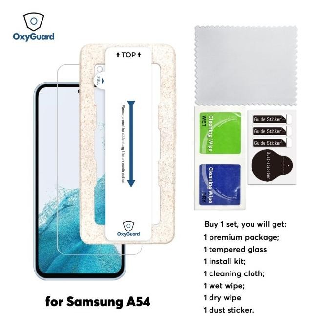 

Oxyguard Premium Hd Tempered Glass Samsung 2023 Anti Gores A54/S23 Fe Terlaris