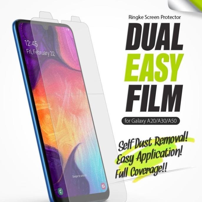 

Ringke Dual Easy Screen Protector For Samsung Galaxy A70 Terlaris