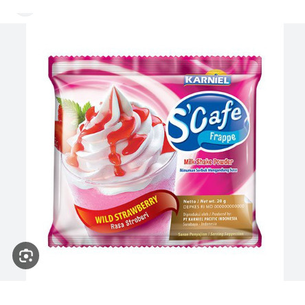 

S Cafe Wild Strawberry 1 Renceng Isi 10 Original 100%