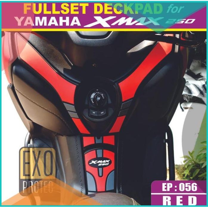 DECKPAD YAMAHA XMAX 250 - PELINDUNG TUTUP BENSIN XMAX - AKSESORIS XMAX