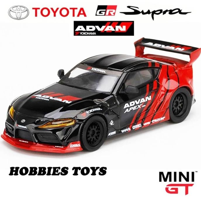 Mini GT 207 Pandem Toyota GR Supra Advan 2019 SEMA