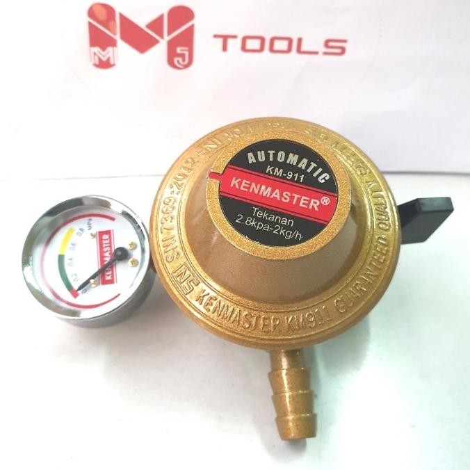 Regulator gas KEN MASTER - Kepala gas KEN MASTER + meter