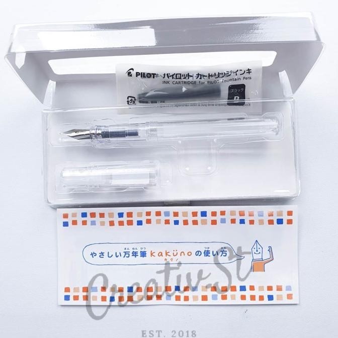 

Hemat Pilot Kakuno Fountain Pen Pena Neo