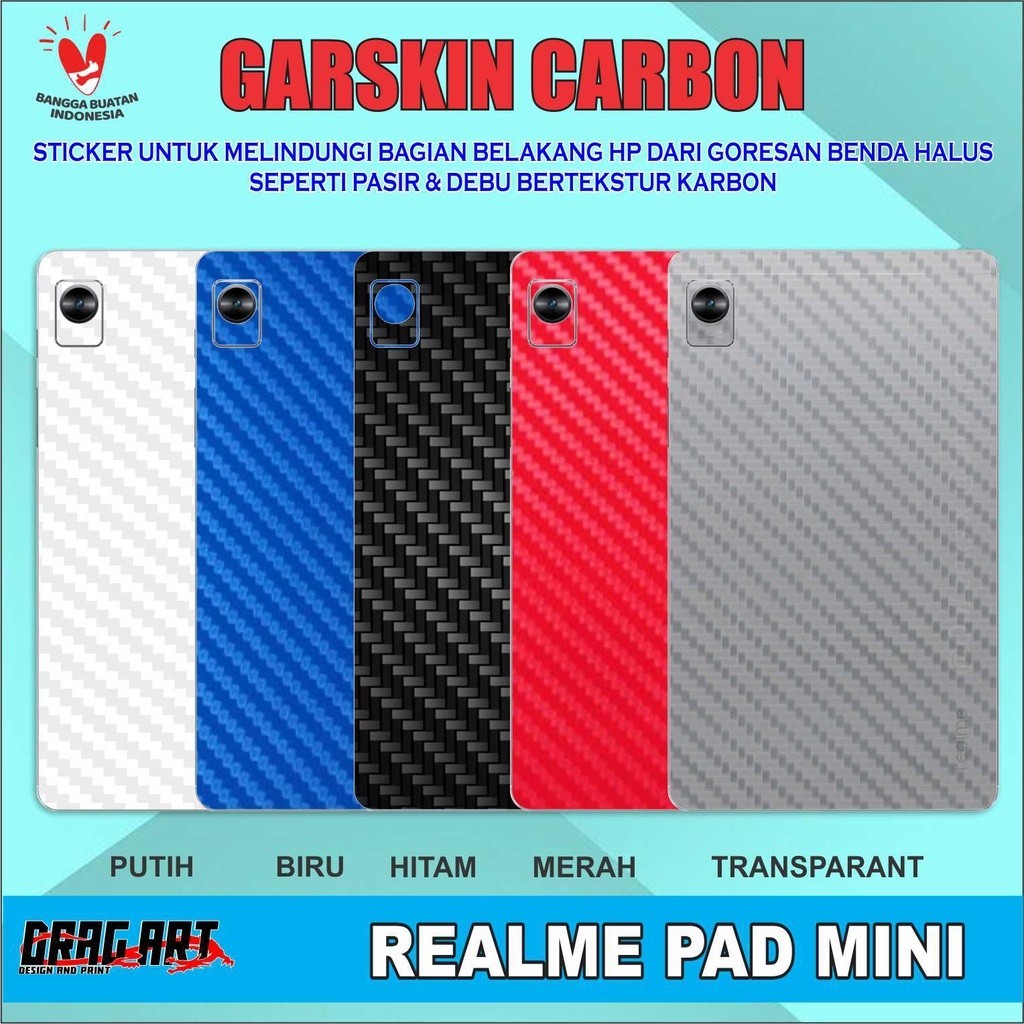 

Wrap* Realme Pad Mini Wrap Skin Stiker Garksin CUSTOM Gratis (2pcs)