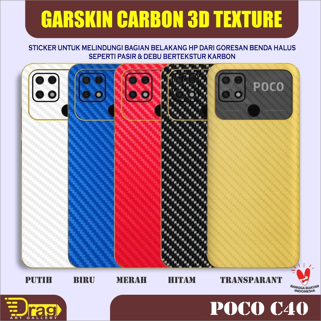 

Wrap* Poco C40 Wrap Skin Stiker Garksin CUSTOM Gratis (2pcs)