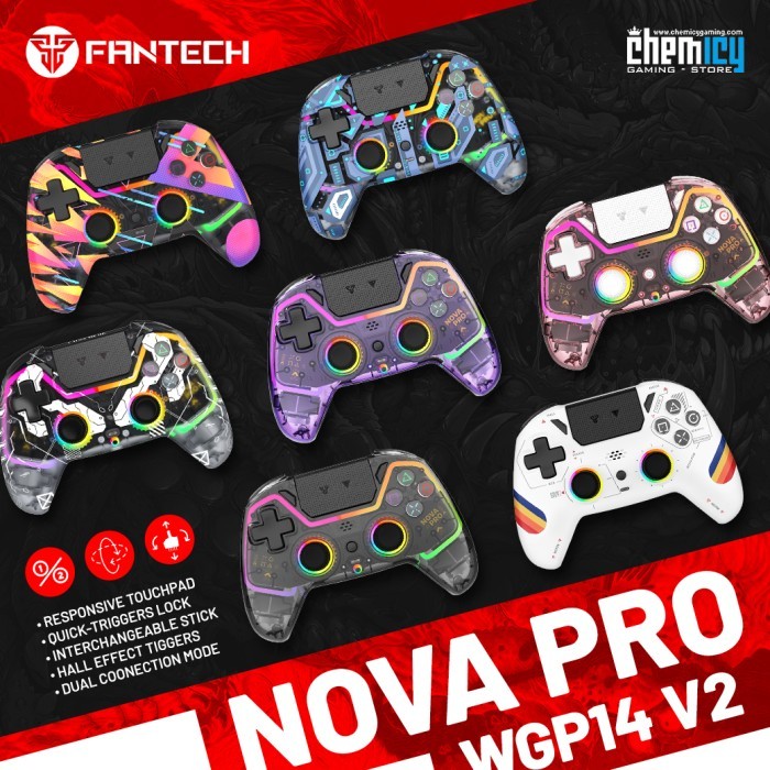 Terlaris Fantech WGP14 / WGP-14 Nova Wireless Controller / Joystick / Gamepad SALE