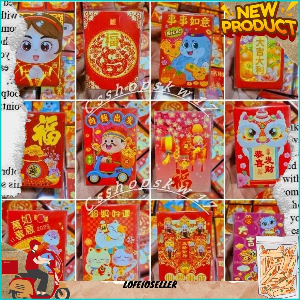 

Angpao Imlek Box 2025 Isi 50 Lembar Sale