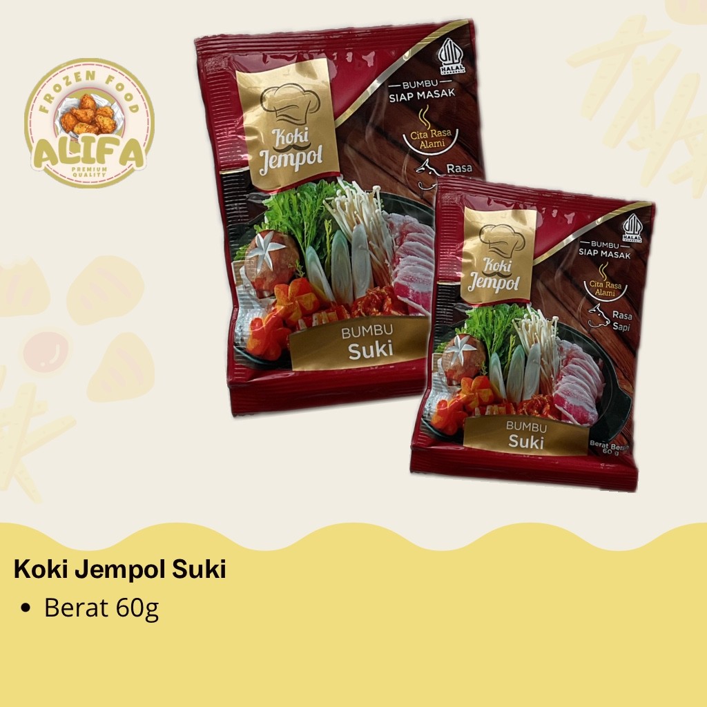 

Koki Jempol Suki/TOMYAM Berat 60g