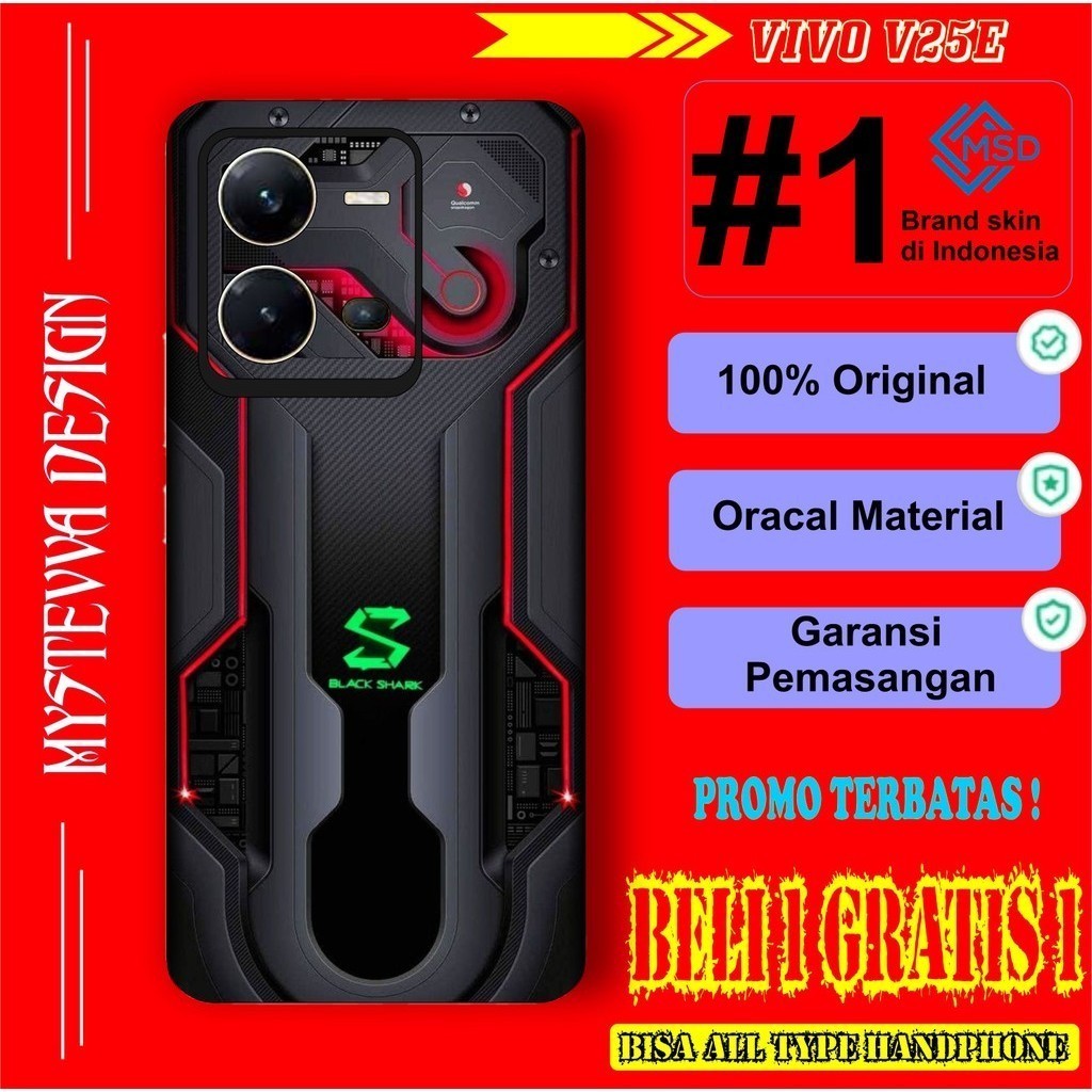 

Wrap* Vivo V25e Wrap Skin Stiker Garksin CUSTOM Gratis (2pcs)