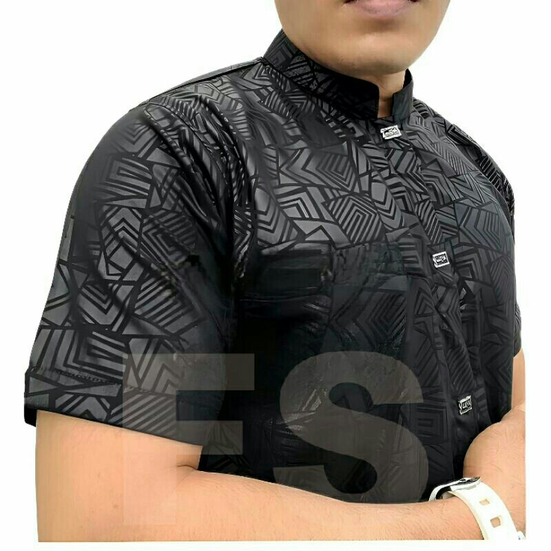 Koko Kurta Dewasa Coco Idul Fitri Kemja Lakilaki Lebaran Baju Koko Lengan Pendek Cowok Bju Koko Kmja