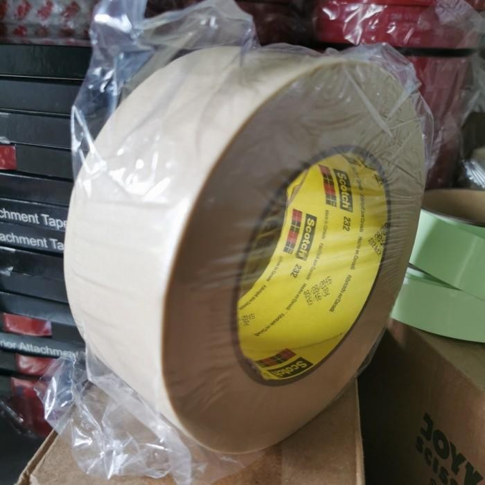 

Masking Tape 3M 232 3In X 50M - Lakban Kertas High Temperature