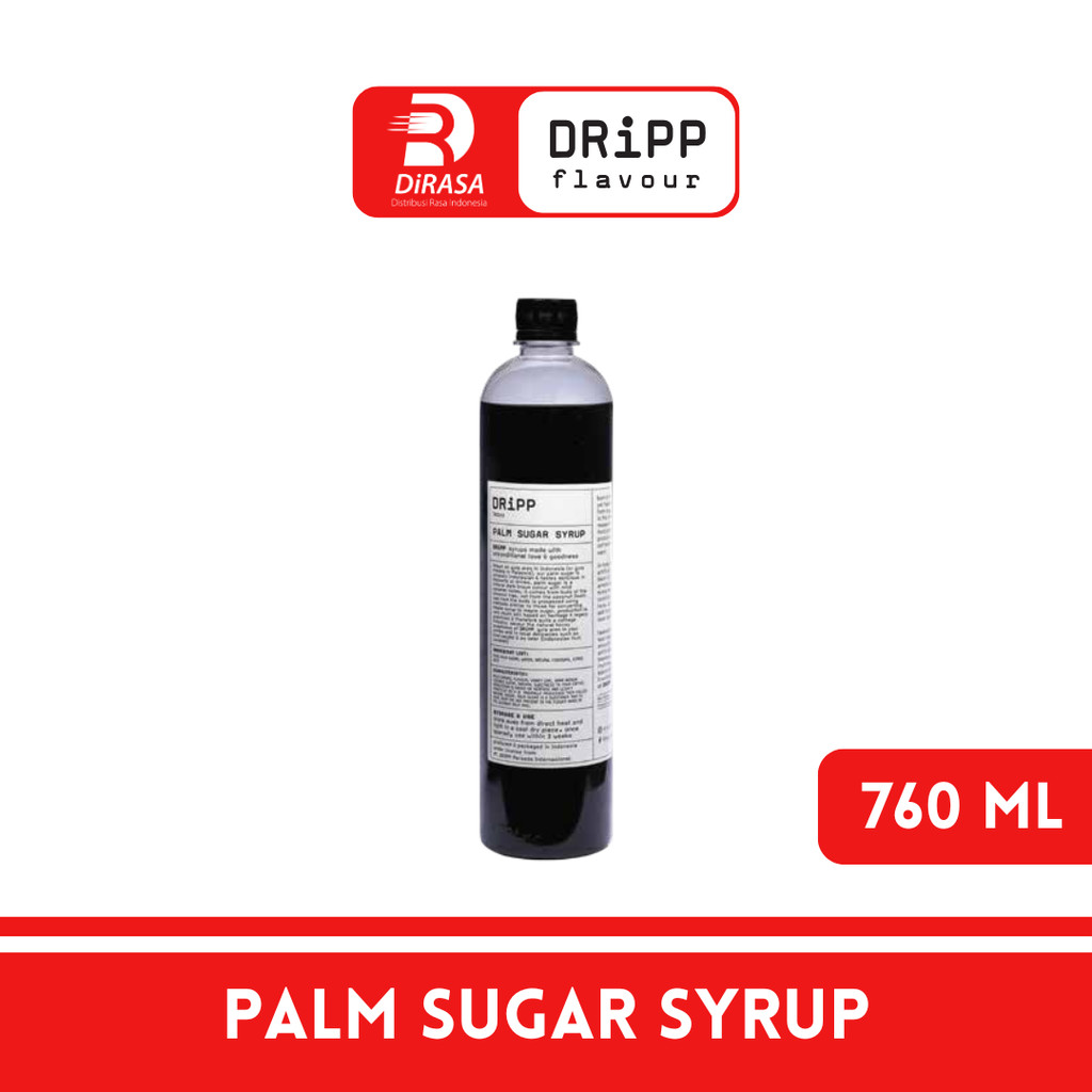 

DiRASA - DRiPP Palm Sugar Gourmet Syrup 760 ML Untuk Bisnis HORECA/Barista/Bartender/Mixologist