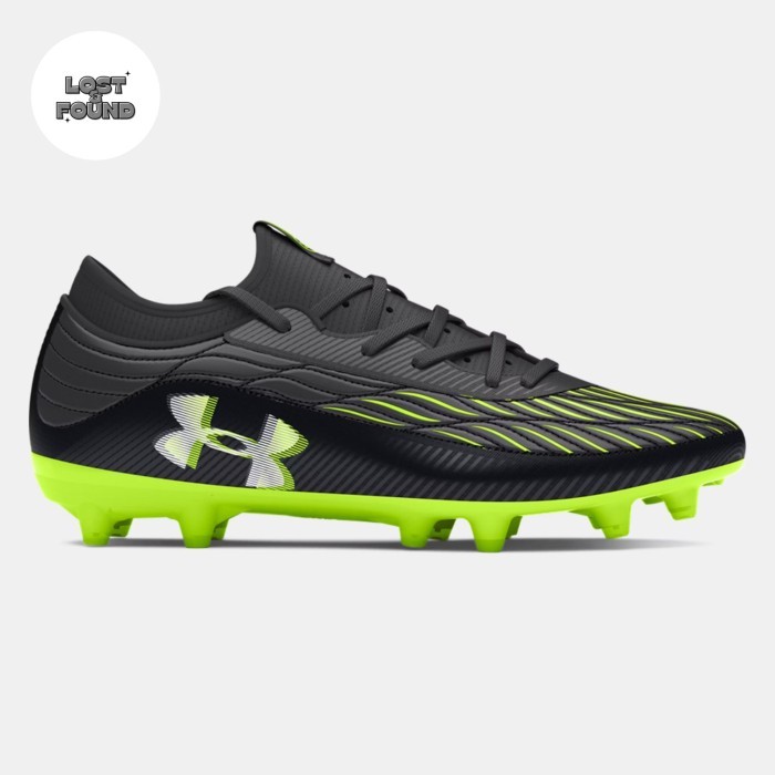 SEPATU BOLA UNDER ARMOUR MAGNETICO SELECT 4 FG BLACK GREEN