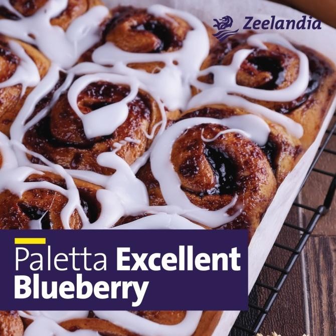 

Paletta Excellent Blueberry 5 Kg/ Zeelandia/ Selai Buah/ Fruit Filling