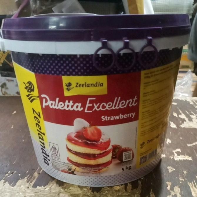 

Paletta Excellent Strawberry 5 Kg Zeelandia Selai Buah / Fruit Filling