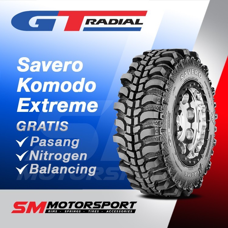 GT Radial Savero Komodo Extreme 35x10.5 R16 16 (280/85 R16)