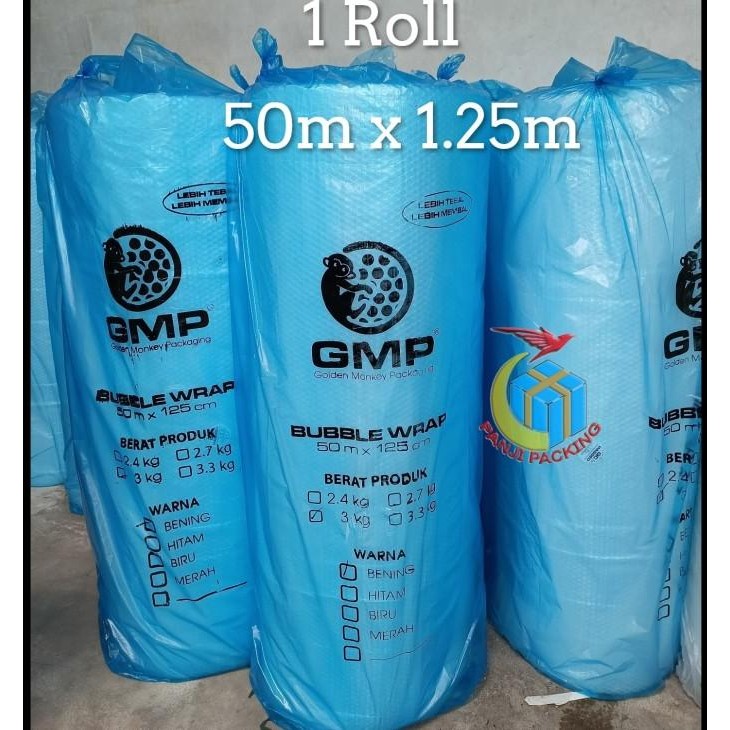 

Terlaris! Bubble Wrap Bening Gmp 1 Roll Plastik Bubblewrap Bandung Buble Warp