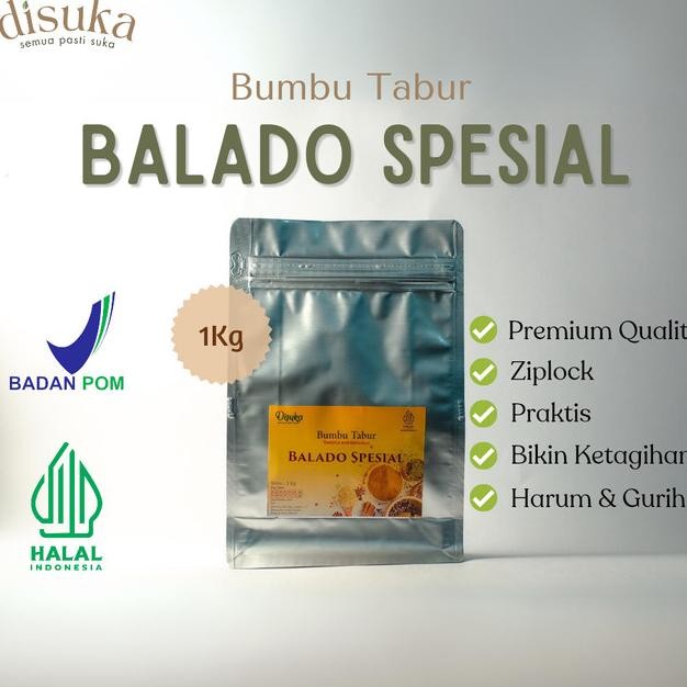 

Bumbu Bubu Tabur Balado Peial 1 G