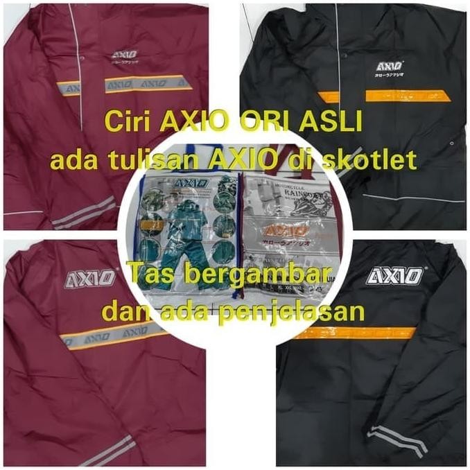 JAS HUJAN AXIO EUROPE 882 ORIGINAL ASLI SETELAN AXIO Stelan jaket [terbaik]