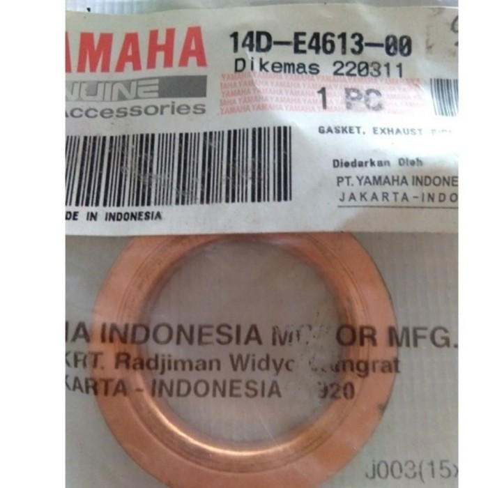 Paking Knalpot Mio Soul Karbu Mio J Ori Asli Ygp 14D-E4613