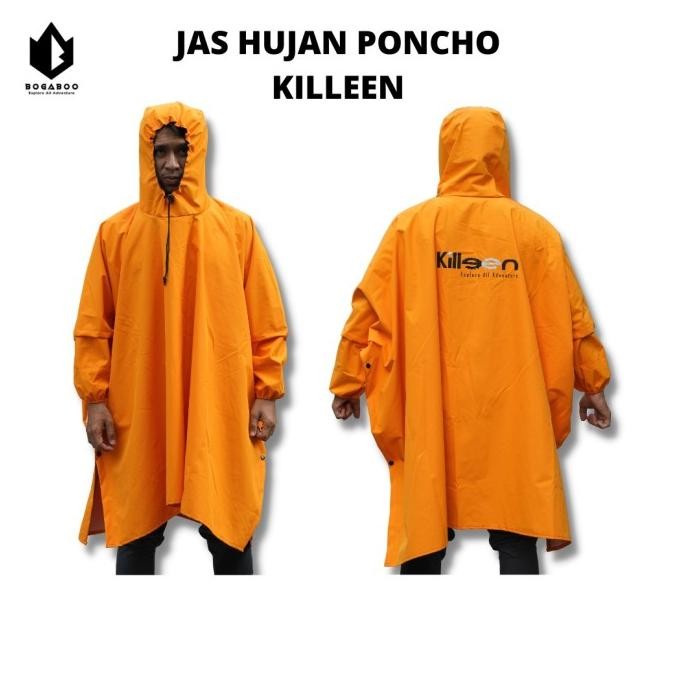 Jas Hujan Ponco LENGAN Killeen TASLAN BALON Waterproof - MANTEL Hujan [terbaik]