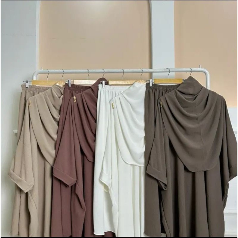 Baju Muslim Halus & Tebal Terbaru Gamis Lesti Part 2 // Gamis Lesti Abaya Melayu syar'i // Oneset