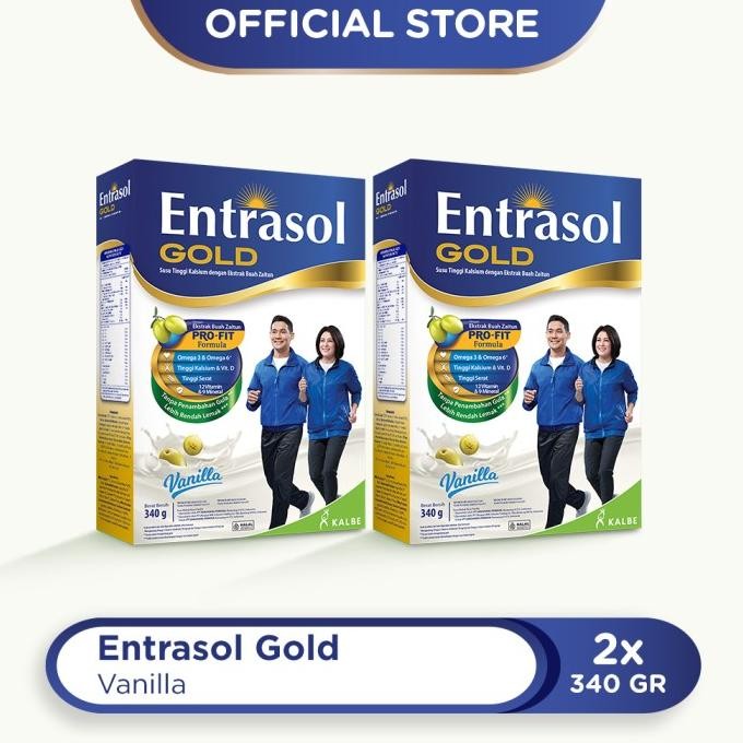 

Entrasol Twinpack Gold Vanilla 340g [terbaik]