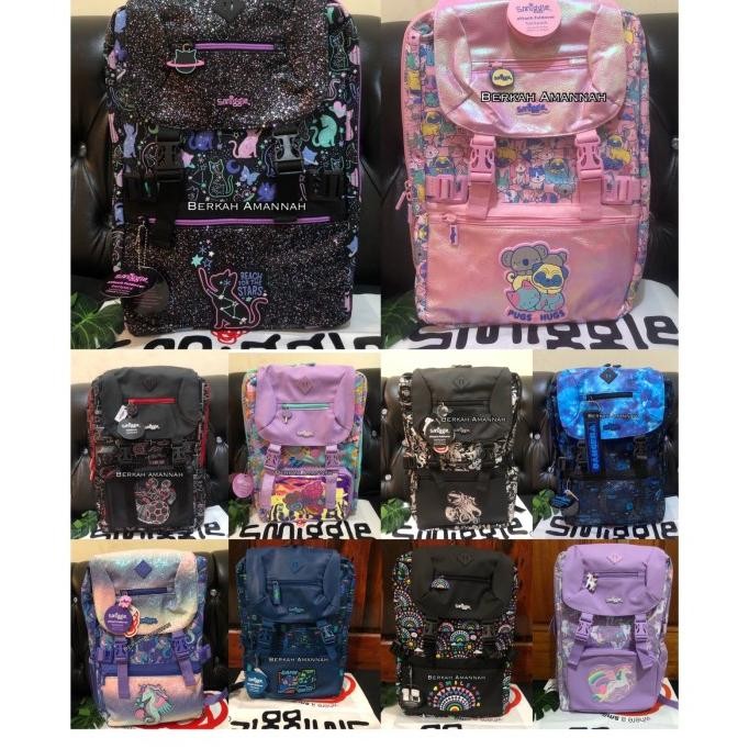 Smiggle Bag Backpack Foldover/tas smiggle original