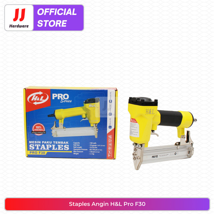 

Staples Gun Angin HL F30 Mesin Paku Tembak Stapler Air Nailer