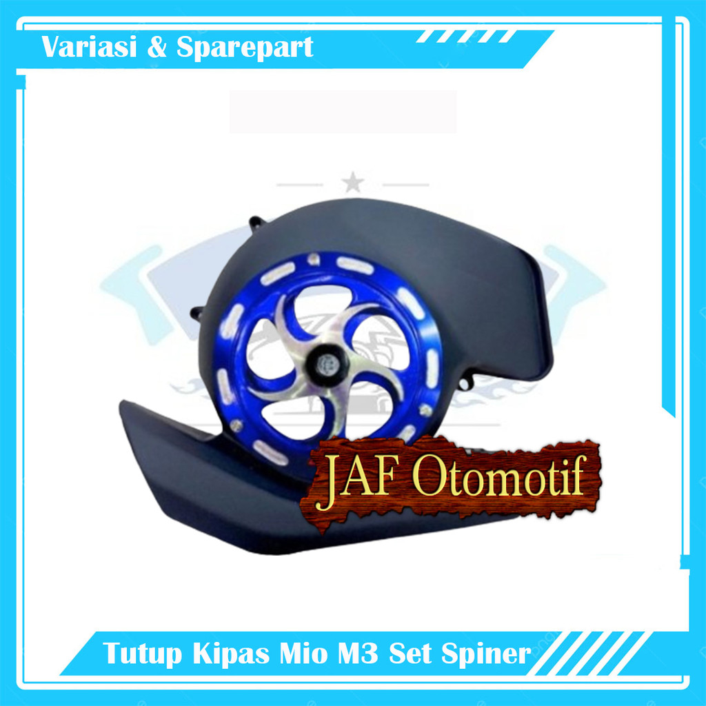 JAF Otomotif Tutup Kipas Mio M3 Cover Kipas Mio M3 Set Spinner PNP Mio M3 Mio Soul GT 125 Mio Z Mio 