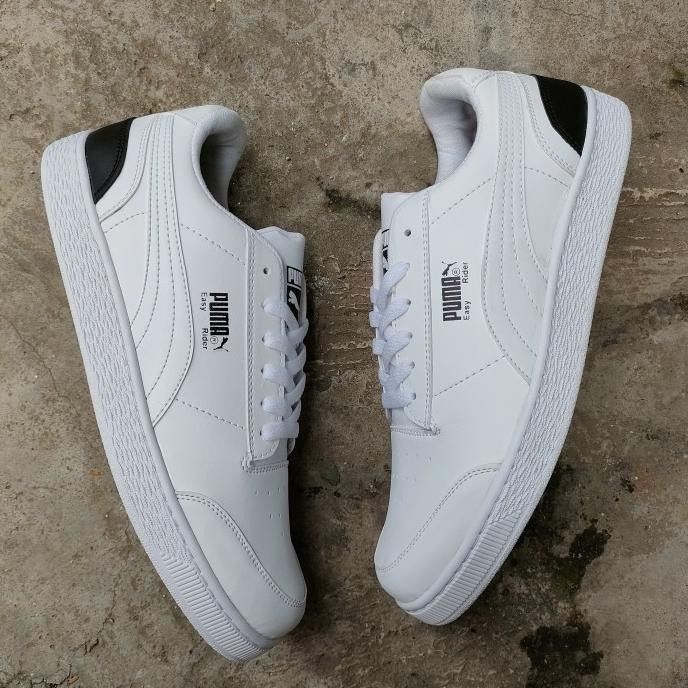 SEPATU PRIA UKURAN JUMBO BIG SIZE 45 46 47 48 PUTIH HITAM TERLARIS